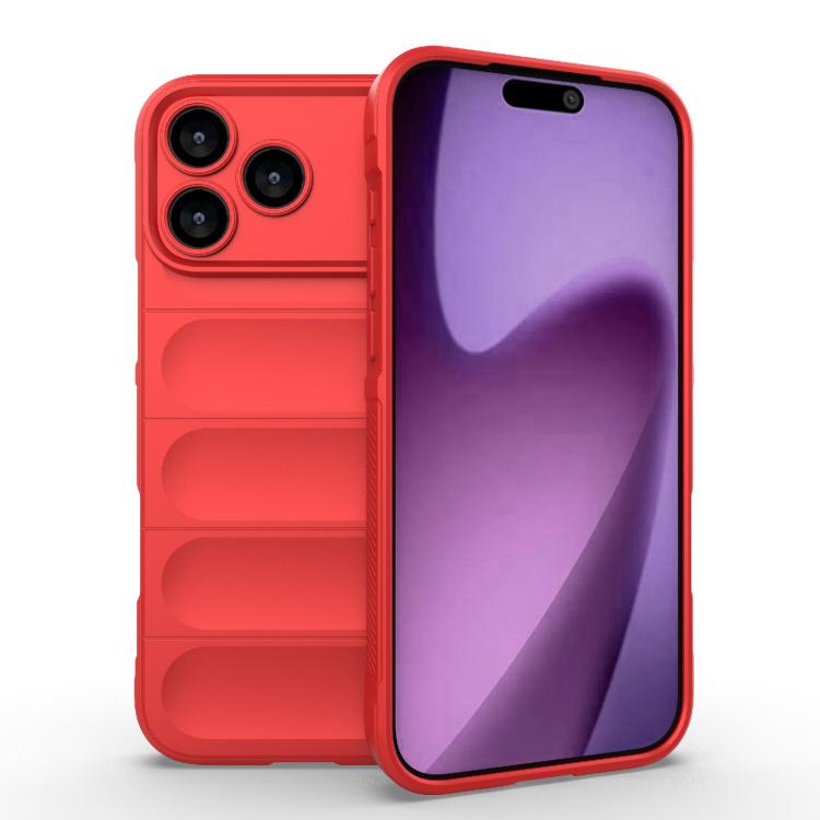 Levně STEPS Ochranný kryt pro Apple iPhone 17 Pro Max červený