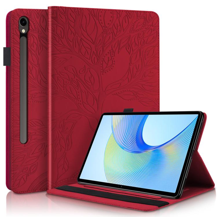 Levně ART TREE Zaklápěcí pouzdro pro Samsung Galaxy Tab S10 FE+ červené