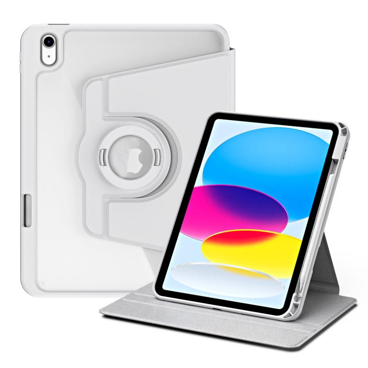 Levně Křišťálový FLEXI 2v1 Zaklápací obal pro Apple iPad (A16) 2025 / iPad 2022 šedý