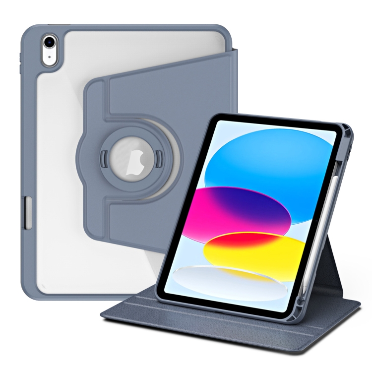 Levně KŘIŠŤÁLOVÝ FLEXI 2v1 Sklopné pouzdro pro Apple iPad (A16) 2025 / iPad 2022 fialové
