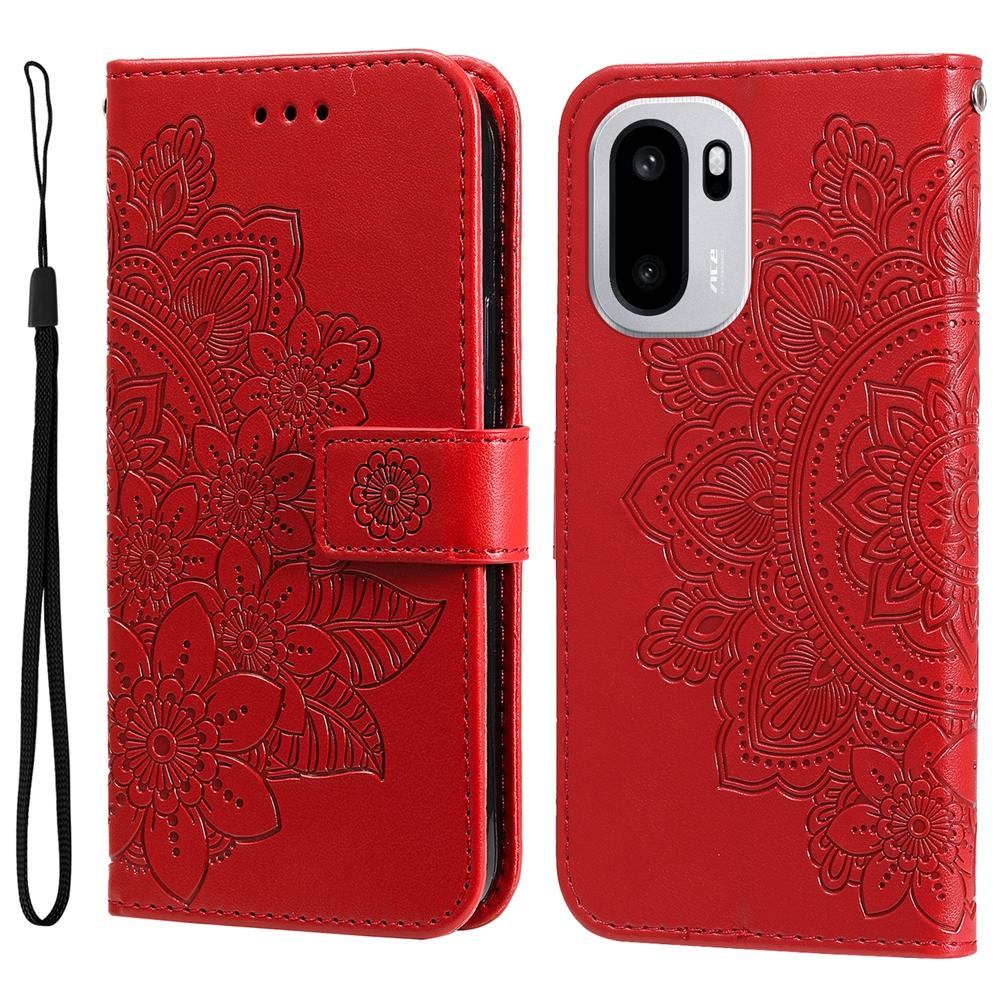 Levně ART MANDALA Peněženkový obal pro OnePlus 15R červený