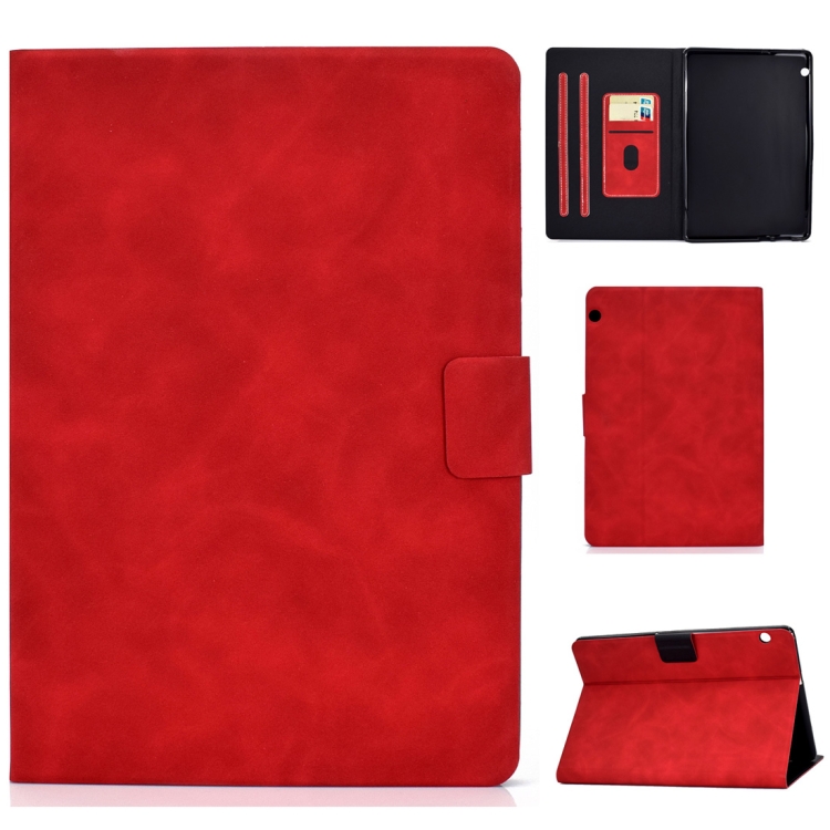 Levně LEATHERBOOK Pouzdro pro tablet Huawei MediaPad T5 10" červené