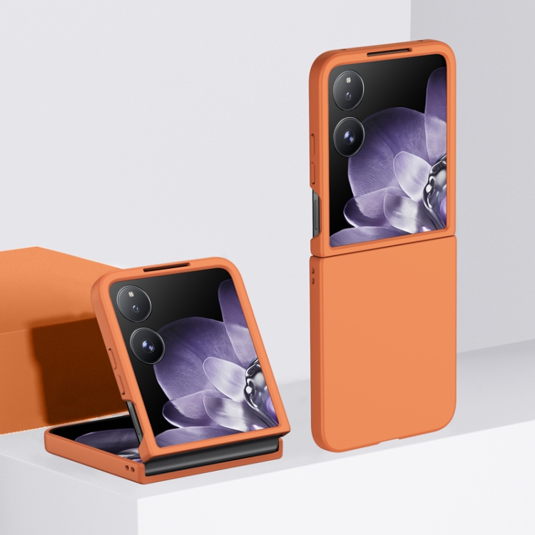 Levně PLASTIC Ochranný plastový kryt pro Xiaomi MIX Flip oranžový