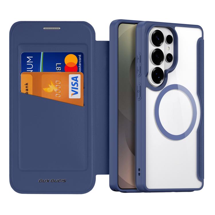 Levně DUX X PRO Zaklápěcí obal s MagSafe pro Samsung Galaxy S26 Ultra 5G modrý