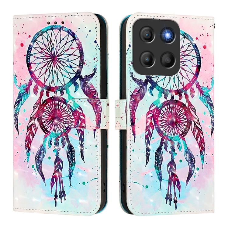 Levně ART Peněženkový kryt pro Motorola Moto G15 / G15 Power / G17 / G17 Power DREAMCATCHER