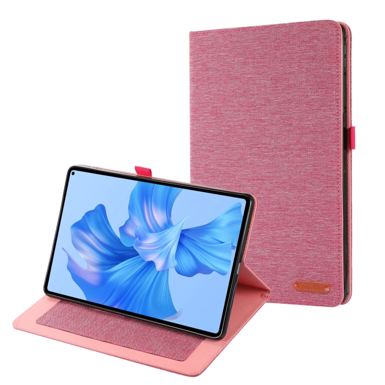 FABRIC Zaklápěcí kryt pro Xiaomi Redmi Pad SE 8.7 růžový