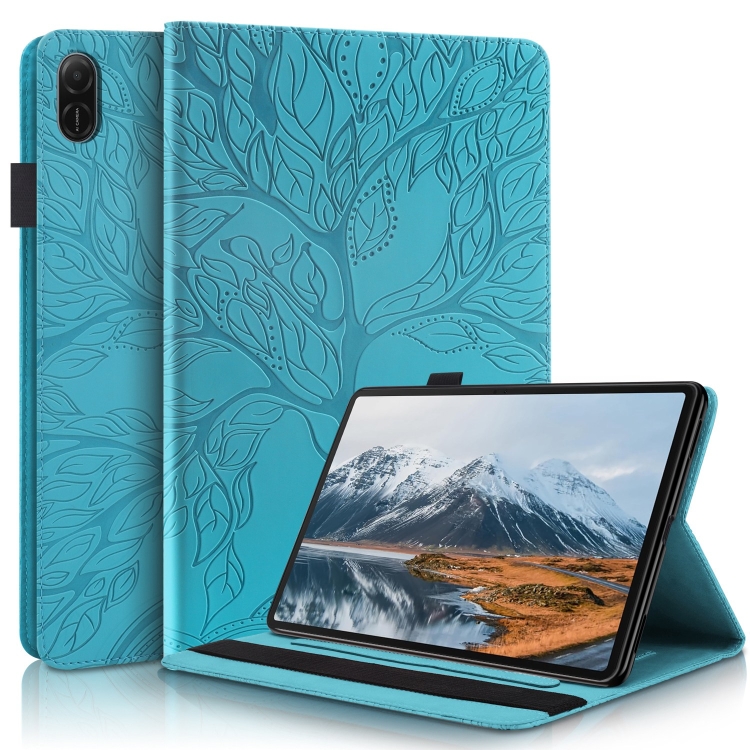 Levně ART TREE Zaklápěcí pouzdro pro Honor Pad X8a / Honor Pad X8b modré