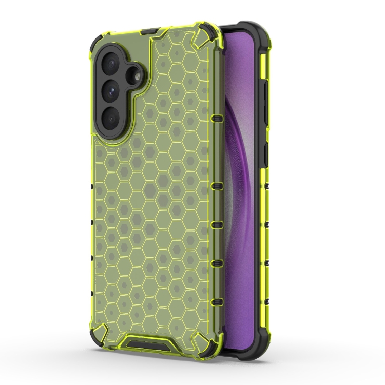 Levně HONEYCOMB Ochranný kryt Samsung Galaxy A36 zelený