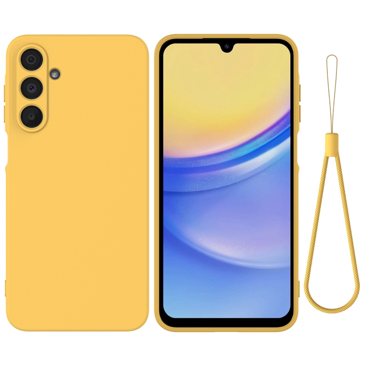 Levně RUBBER Ochranný obal pro Samsung Galaxy A16 / A16 5G žlutý