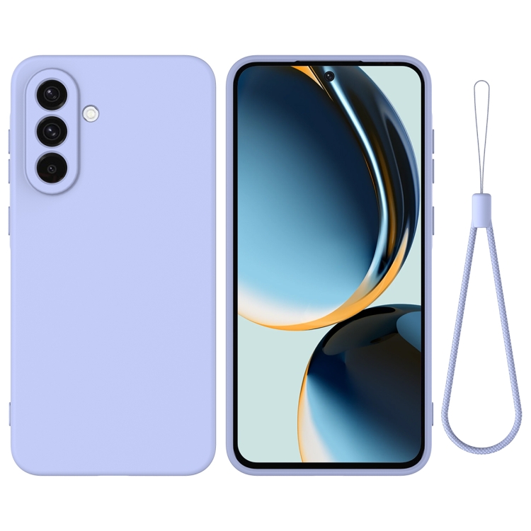 Levně RUBBER Ochranný kryt pro Samsung Galaxy A26 fialový