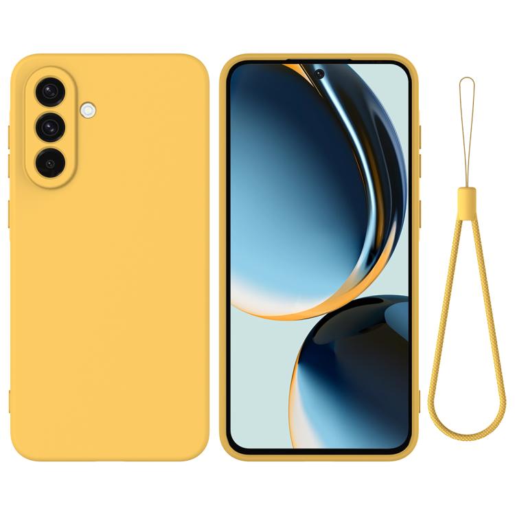 Levně RUBBER Ochranný kryt pro Samsung Galaxy A17 / A17 5G žlutý