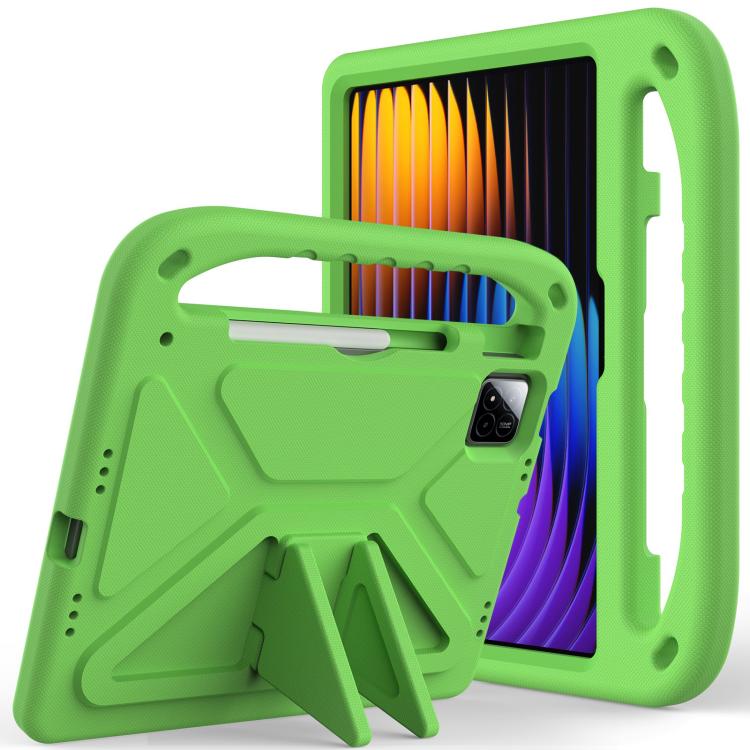 Levně KIDDO Dětský obal pro Xiaomi Pad 7 / Pad 7 Pro / Pad 8 / Pad 8 Pro zelený