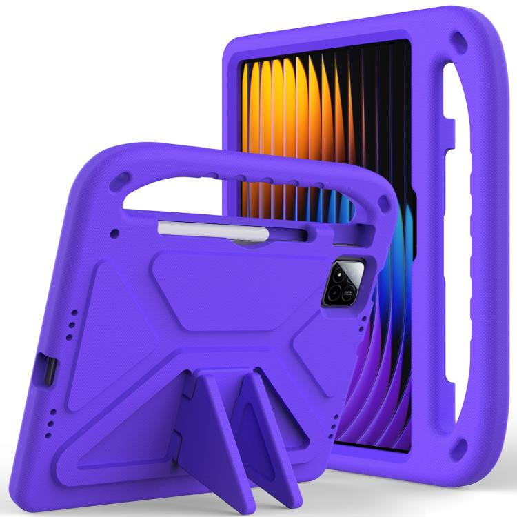 Levně KIDDO Dětský obal pro Xiaomi Pad 7 / Pad 7 Pro / Pad 8 / Pad 8 Pro fialový