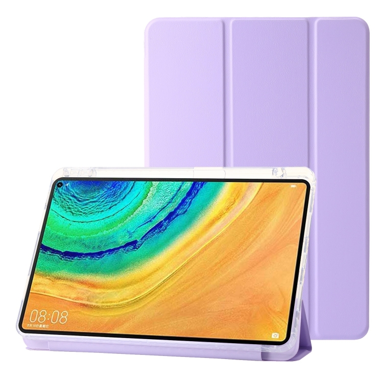 Levně CRYSTAL Zaklápěcí pouzdro Huawei Matepad 10.4 fialové