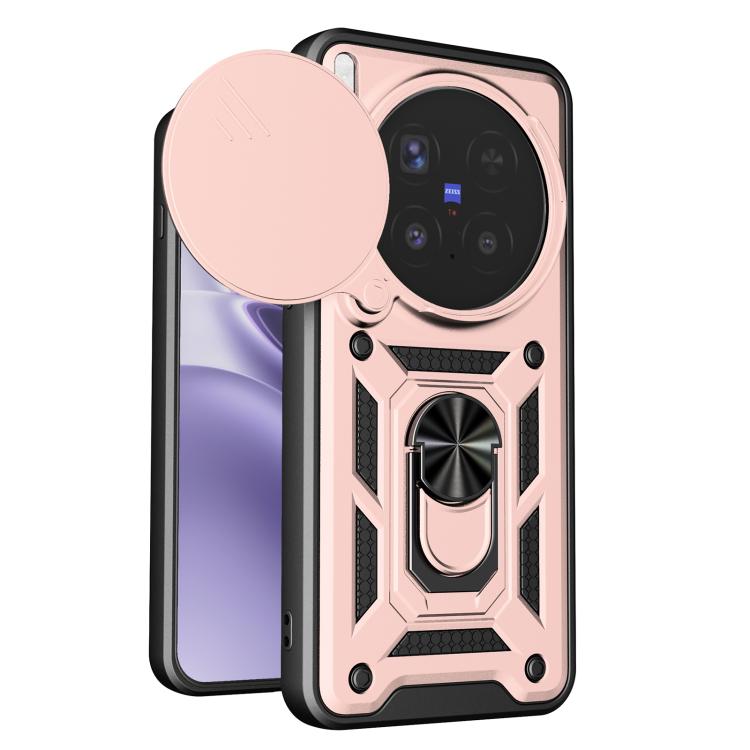 Levně RING CAMERA Kryt s držákem pro Vivo X300 Pro růžový