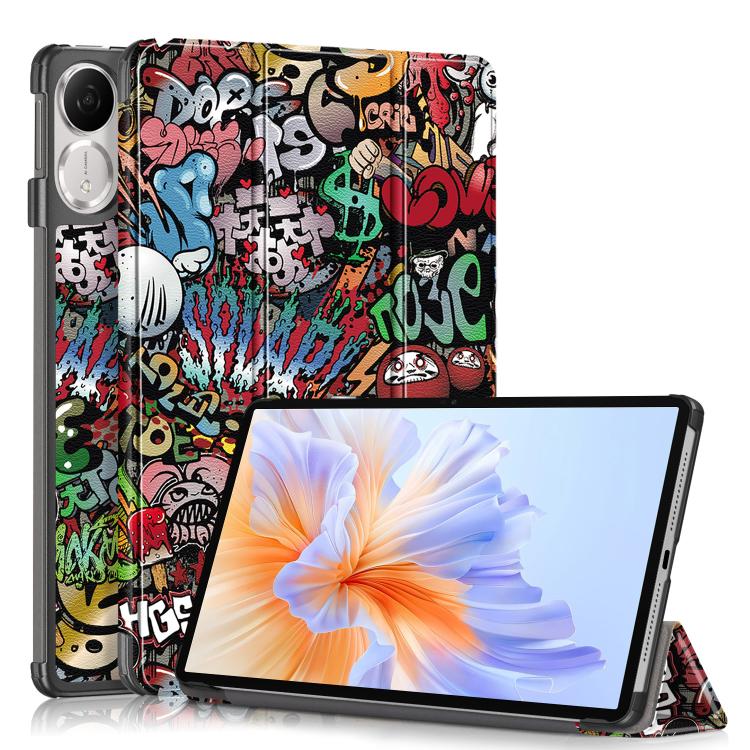 Levně ART Zaklápěcí pouzdro pro Honor Pad V9 GRAFFITI