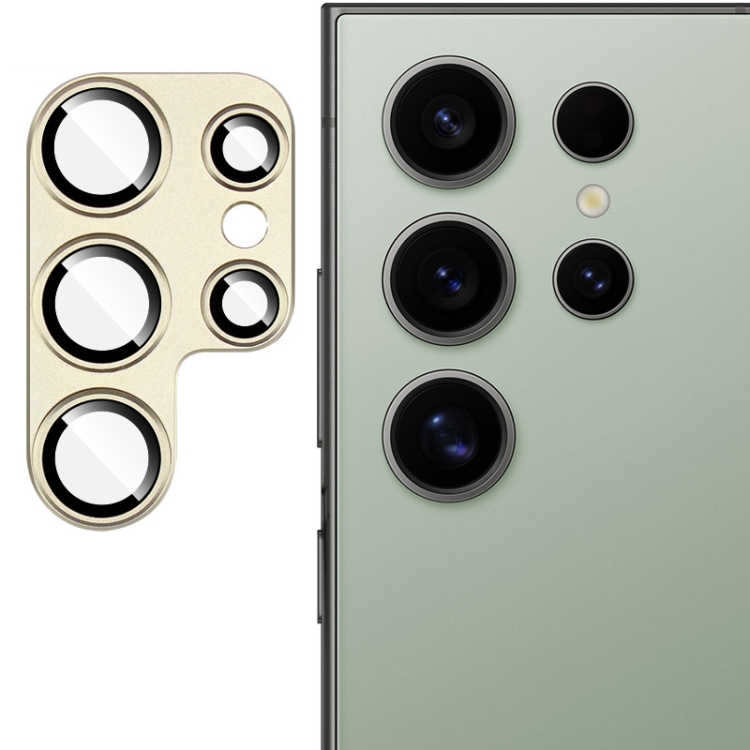 Levně IMAK METAL PREMIUM COVER Ochrana fotoaparátu Samsung Galaxy S24 Ultra 5G GOLD