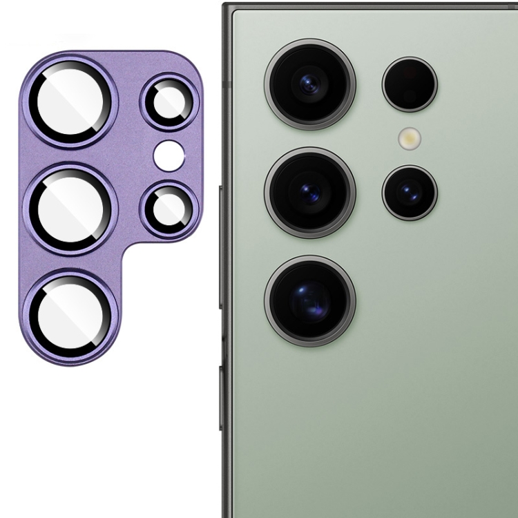 Levně IMAK METAL PREMIUM COVER Ochrana fotoaparátu Samsung Galaxy S24 Ultra 5G PURPLE