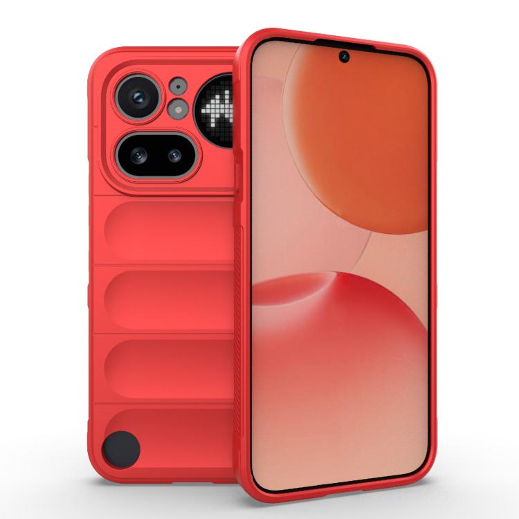Levně STEPS Ochranný kryt pro Nothing Phone (4a) Pro červený