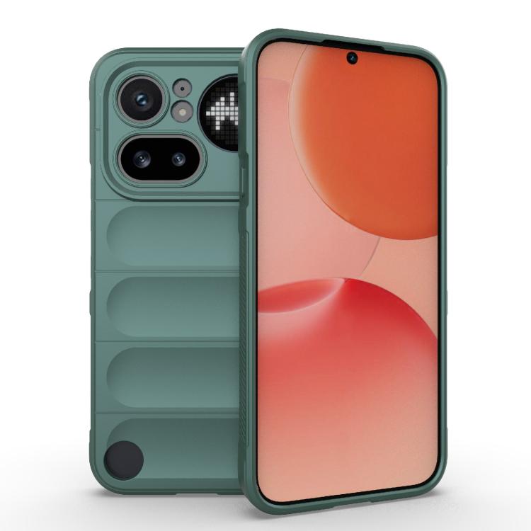 Levně STEPS Ochranný kryt pro Nothing Phone (4a) Pro zelený