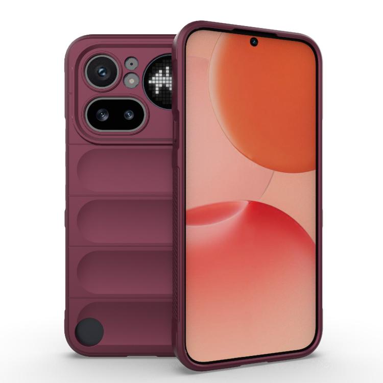 Levně STEPS Ochranný kryt pro Nothing Phone (4a) Pro vínový