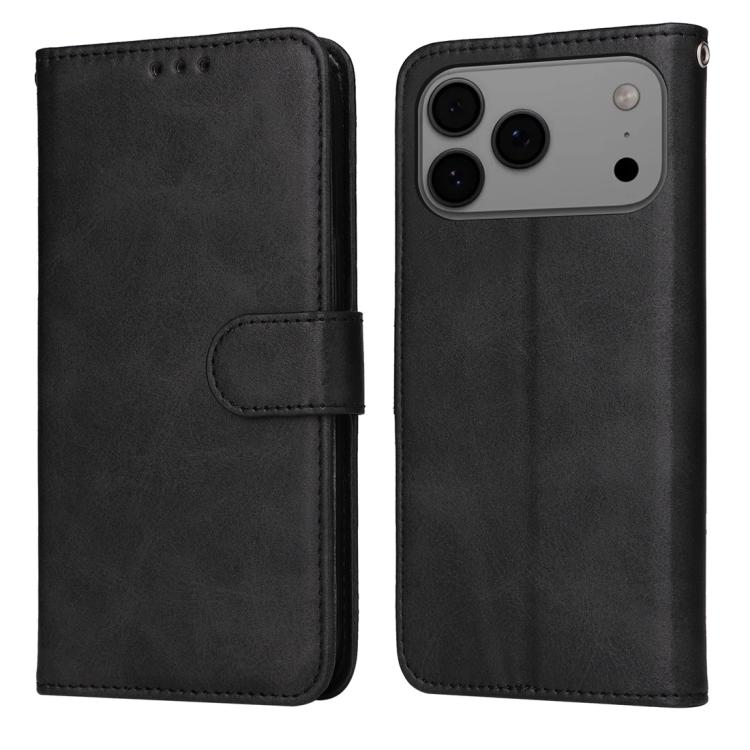 Levně SMOOTH Peněženkové pouzdro pro Apple iPhone 17 Pro Max černé