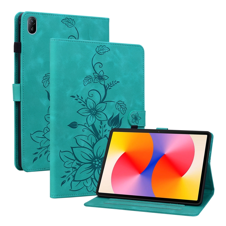 Levně ART LILY Zaklápěcí pouzdro pro Huawei MatePad SE 11 2024 zelené