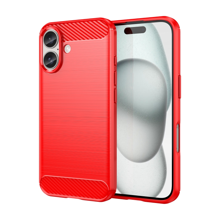 Levně FLEXI TPU Ochranný kryt Apple iPhone 16 Plus červený