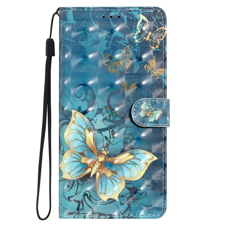 ART Peněženkový kryt pro Motorola Edge 50 BLUE BUTTERFLY