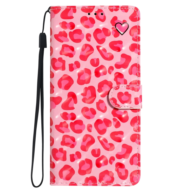 ART Peněženkový kryt pro Motorola Edge 50 PINK LEOPARD