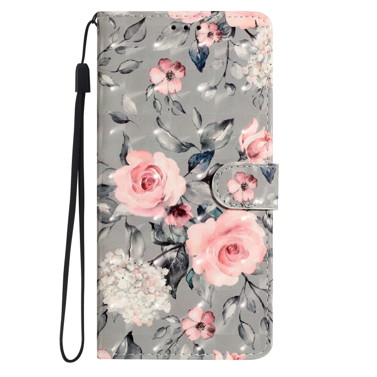 ART Peněženkový kryt pro Motorola Edge 50 PINK FLOWER