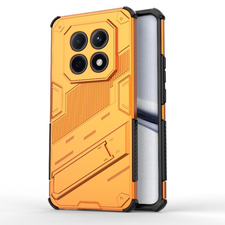 Levně BIB Ochranný obal se stojánkem pro Xiaomi Redmi Note 15 5G / POCO M8 5G oranžový