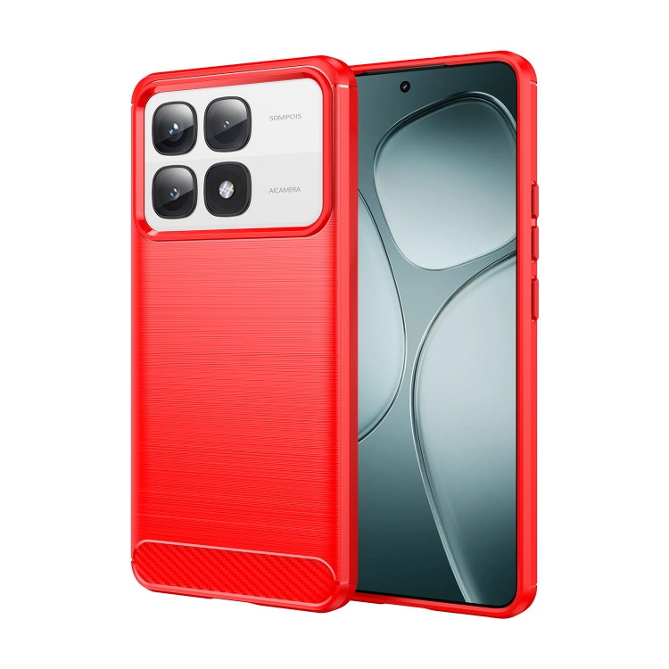 Levně FLEXI TPU Ochranný kryt Xiaomi 14T Pro červený