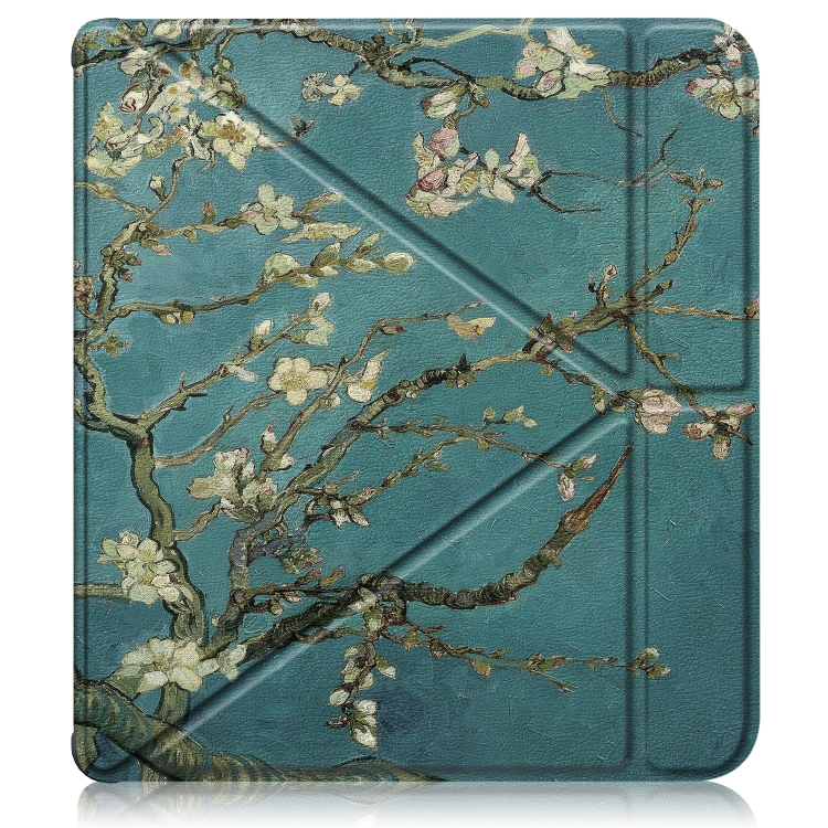 Levně ART Zaklápěcí pouzdro pro Kobo Libra Colour APRICOT BLOSSOM