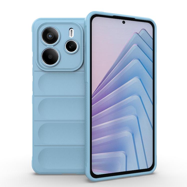 Levně STEPS Ochranný kryt pro Xiaomi Redmi Note 14 5G světle modrý