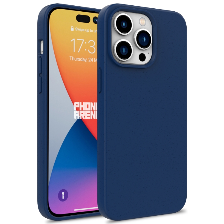 Levně ECO RUBBER Ochranný obal Apple iPhone 16 Pro Max tmavě modrý