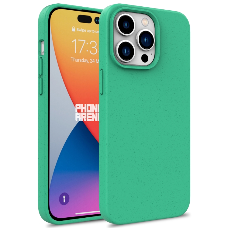 Levně ECO RUBBER Ochranný obal Apple iPhone 16 Pro Max světle zelený