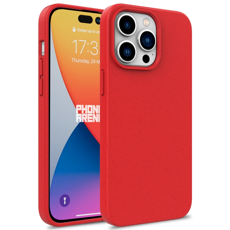 Levně ECO RUBBER Ochranný obal Apple iPhone 16 Pro Max červený