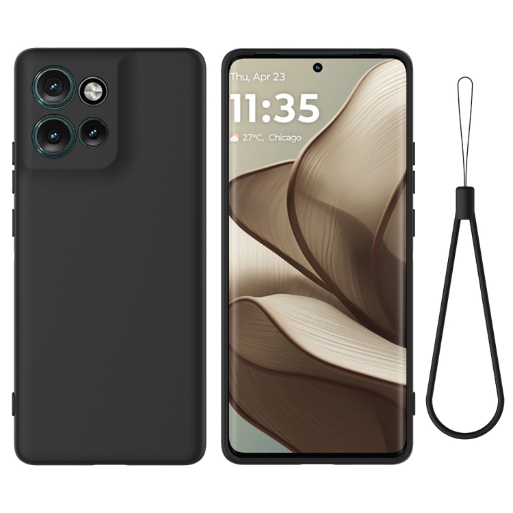 Levně RUBBER Ochranný kryt pro Motorola Edge 60 Neo / 50 Neo / ThinkPhone 25 černý