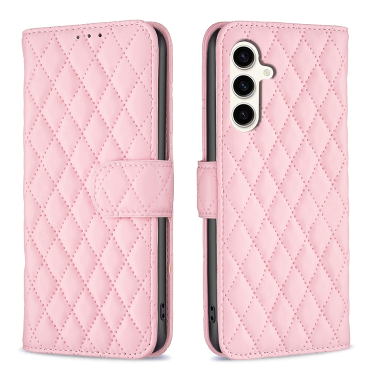 LATTICE Ochranné pouzdro pro Samsung Galaxy S24 FE 5G růžové