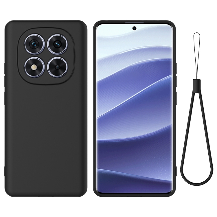 Levně RUBBER Ochranný obal pro Xiaomi Redmi Note 14 Pro 5G / Poco X7 černý