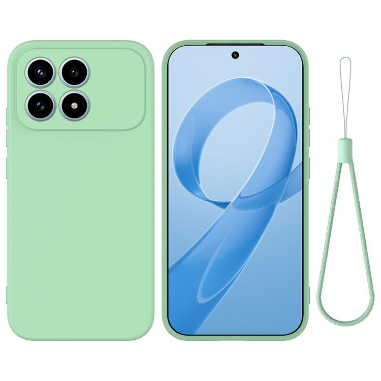 Levně RUBBER Ochranný obal pro POCO F8 Pro zelený