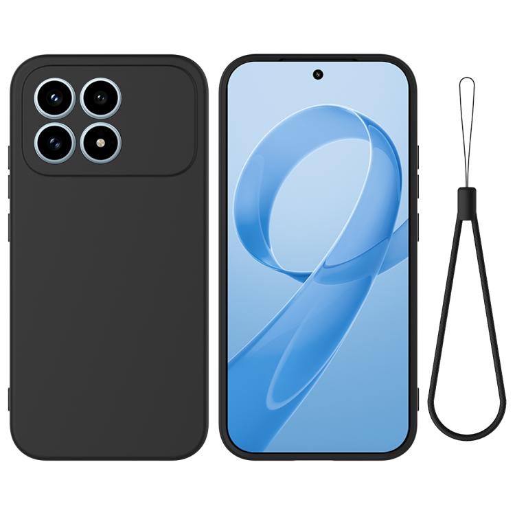 Levně RUBBER Ochranný obal pro POCO F8 Pro černý