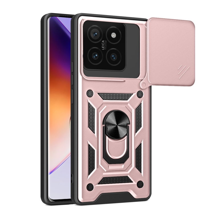 Levně RING CAMERA Kryt s držákem pro Xiaomi 14T růžový