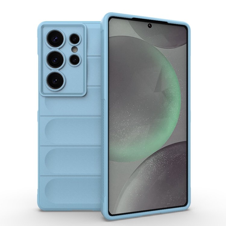 Levně STEPS Ochranný kryt pro Samsung Galaxy S25 Ultra 5G světle modrý