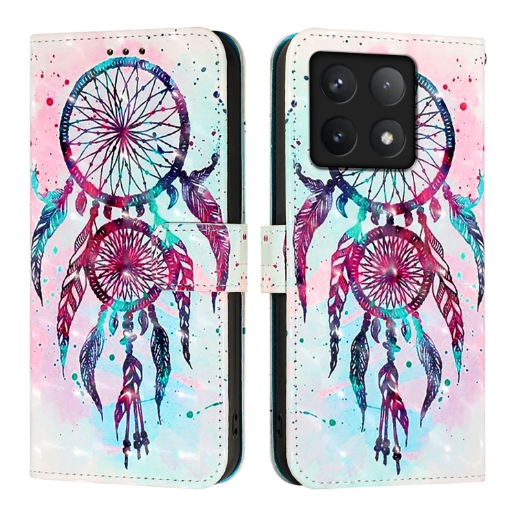 Levně ART Peněženkový kryt pro Xiaomi 14T Pro DREAMCATCHER