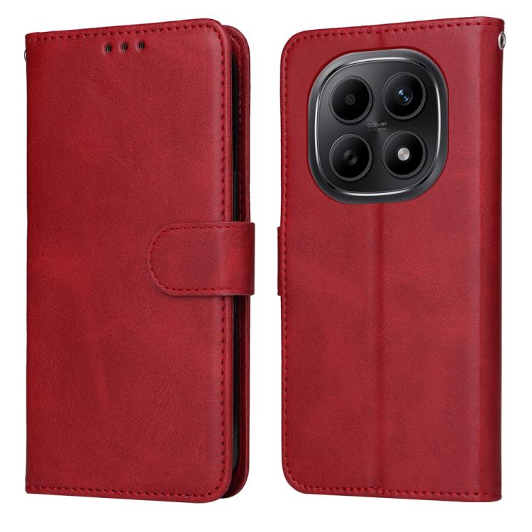 Levně SMOOTH Peněženkové pouzdro pro Xiaomi Redmi Note 15 5G / POCO M8 5G červené