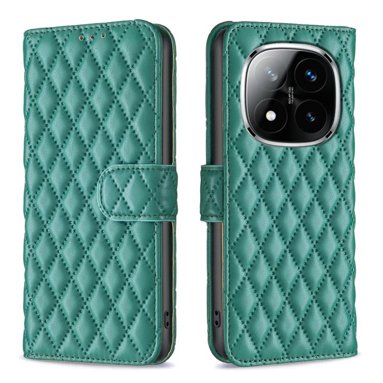 Levně LATTICE Ochranné pouzdro pro Xiaomi Redmi Note 14 Pro zelené