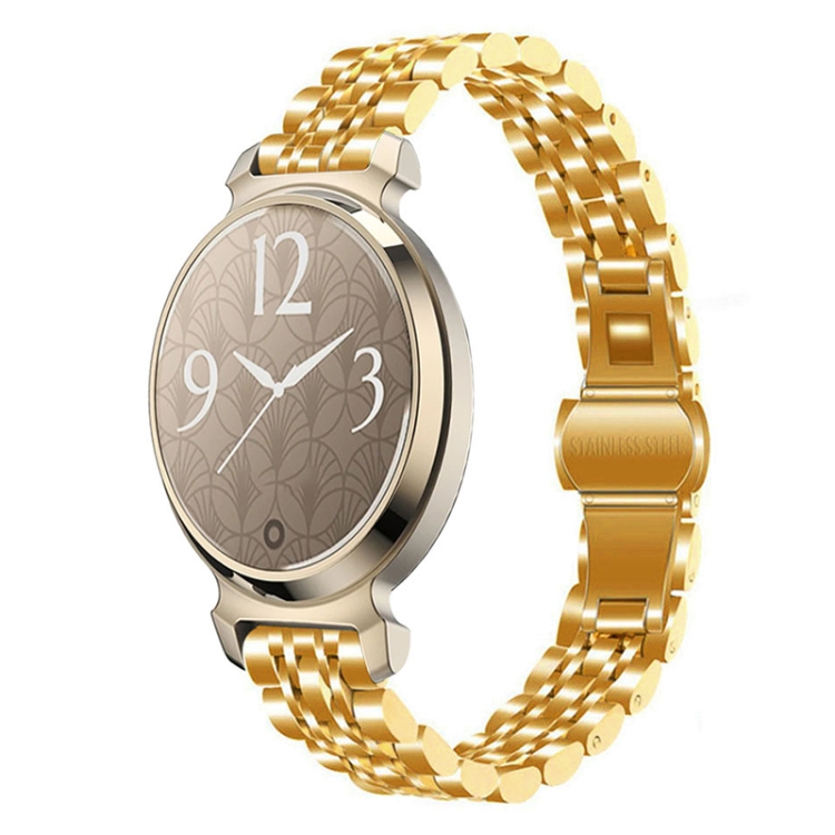 Levně CLASSIC Kovový řemínek pro Garmin Lily 2 / Lily 2 Active zlatý