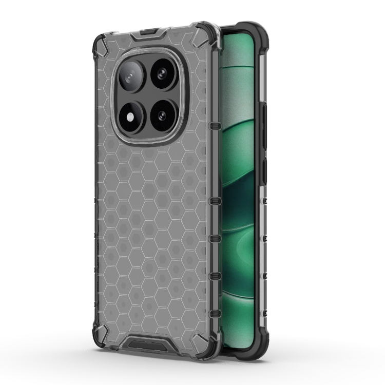 Levně HONEYCOMB Ochranný kryt Xiaomi Redmi Note 14 Pro 5G / Poco X7 černý
